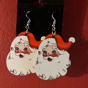 Santa Pierced Earrings